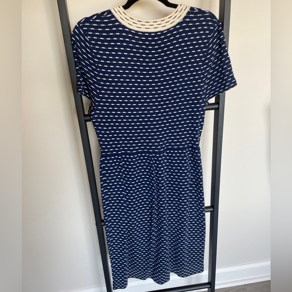Kate Spade short sleeve silk and cashmere dress - Picture 10 of 11